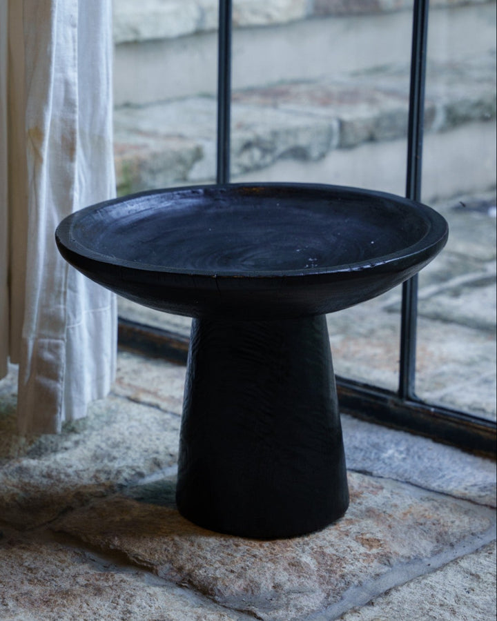 Wood Stand, hand-carved Suar wood