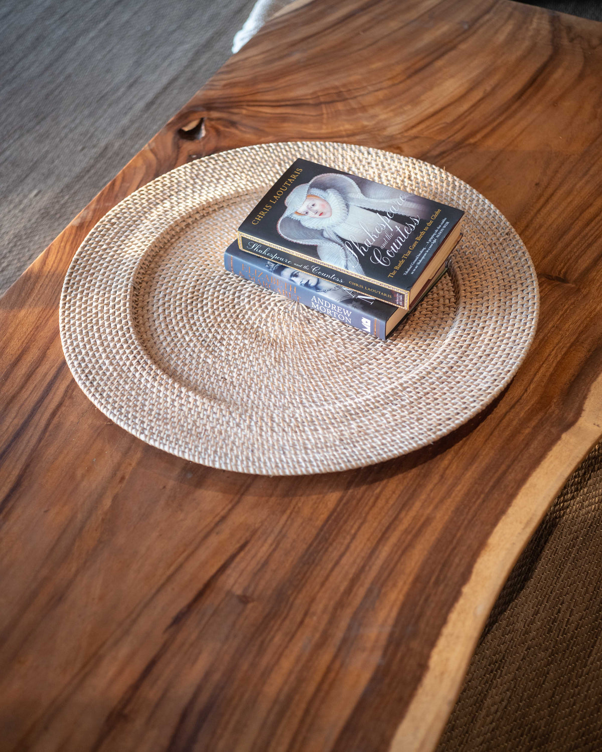 Talise Rattan Wall Decor, woven by hand