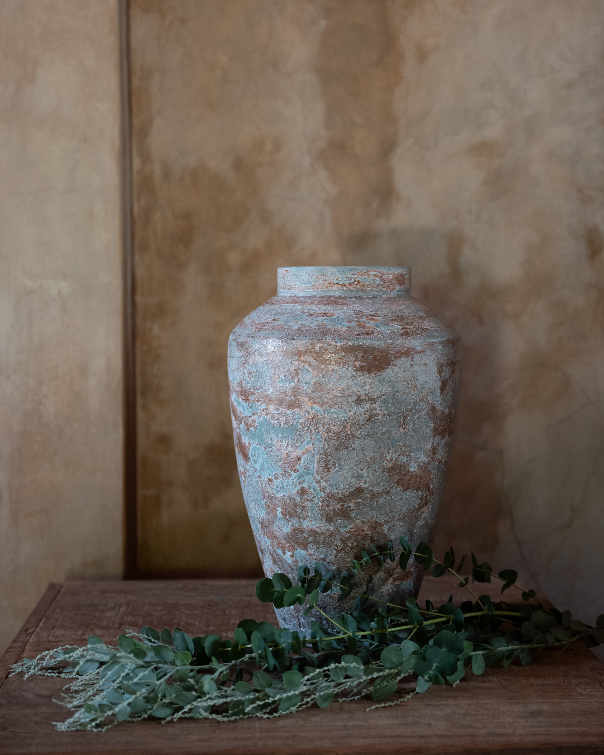 Java Vase, handmade terracotta