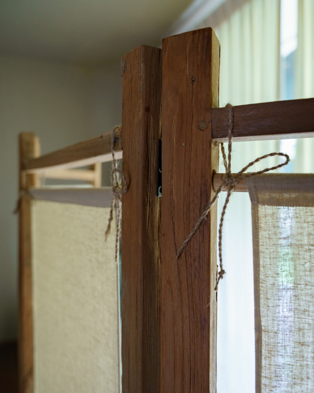 Reclaimed Teak Room Divider, made by hand in Java