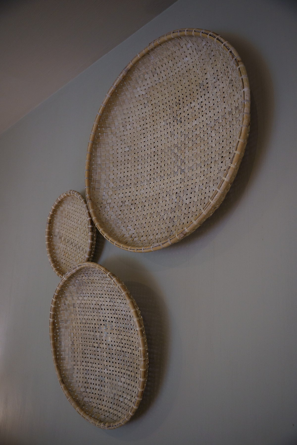 Scarcroft Bamboo Wall Decor, woven by hand